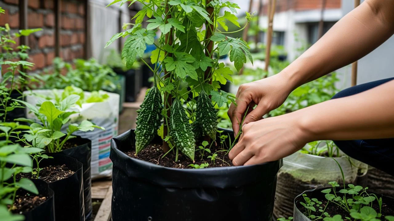 Cara Membuat Pare Lebih Rajin Berbuah di Pekarangan Rumah, Buah Lebat Sepanjang Musim