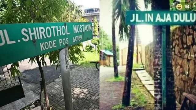 9 Potret Nama Jalan Unik di Indonesia, Malah Bikin Baper