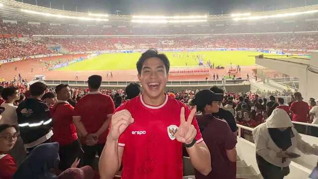 Jerome Polin Hapus Label Kutukan Usai Indonesia Menang Lawan Arab Saat Nonton di GBK