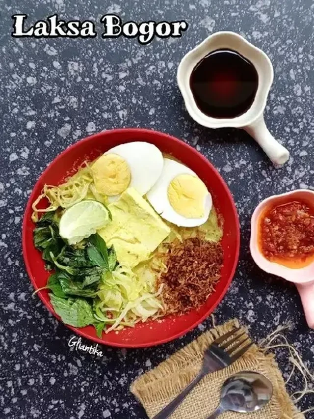 Laksa Bogor, Perpaduan Rasa Menggoda dengan Aroma Kemangi yang Memikat Lidah