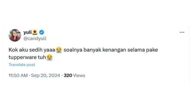 6 Cuitan Sedih Netizen Tupperware Bangkrut, Tak Ada Lagi Drama Dimarah Ibu