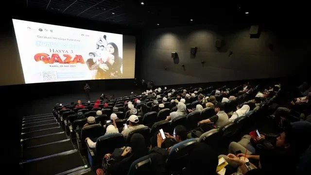 Lewat Hayya 3 Gaza, Gema Solidaritas dari Bioskop Bandung untuk Rakyat Palestina