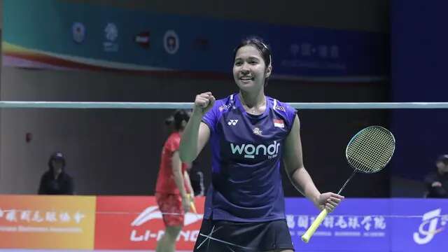 Hasil Ruichang China Masters 2025: Ester Nurumi Dwi Wardoyo Melesat ke Semifinal