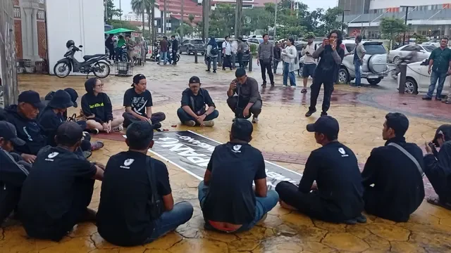 Mengintip Aksi Kamisan Perdana di Batam, Suara Keresahan Menggema