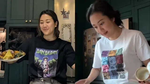 Potret Dapur Rumah Sherina Munaf, Nuansanya Hijau Klasik Minimalis