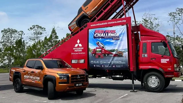 Uji Ketangguhan Mitsubishi Triton, Red Peak Challenge Digelar di Malaysia