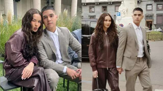 10 Potret Alyssa Daguise dan Al Ghazali di Milan Fashion Week 2024, Memukau