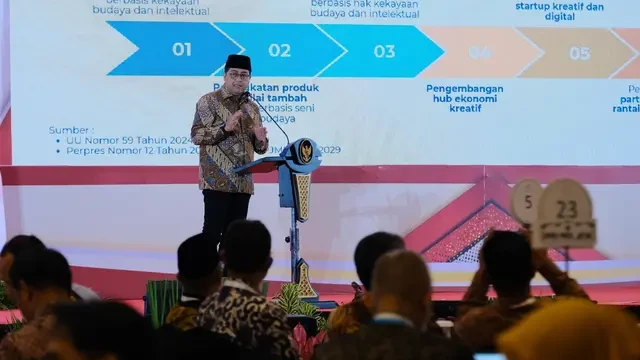 Menteri Ekraf Beri Arahan di Musrenbang Jatim, Minta Fokus Kembangkan Ekonomi Kreatif