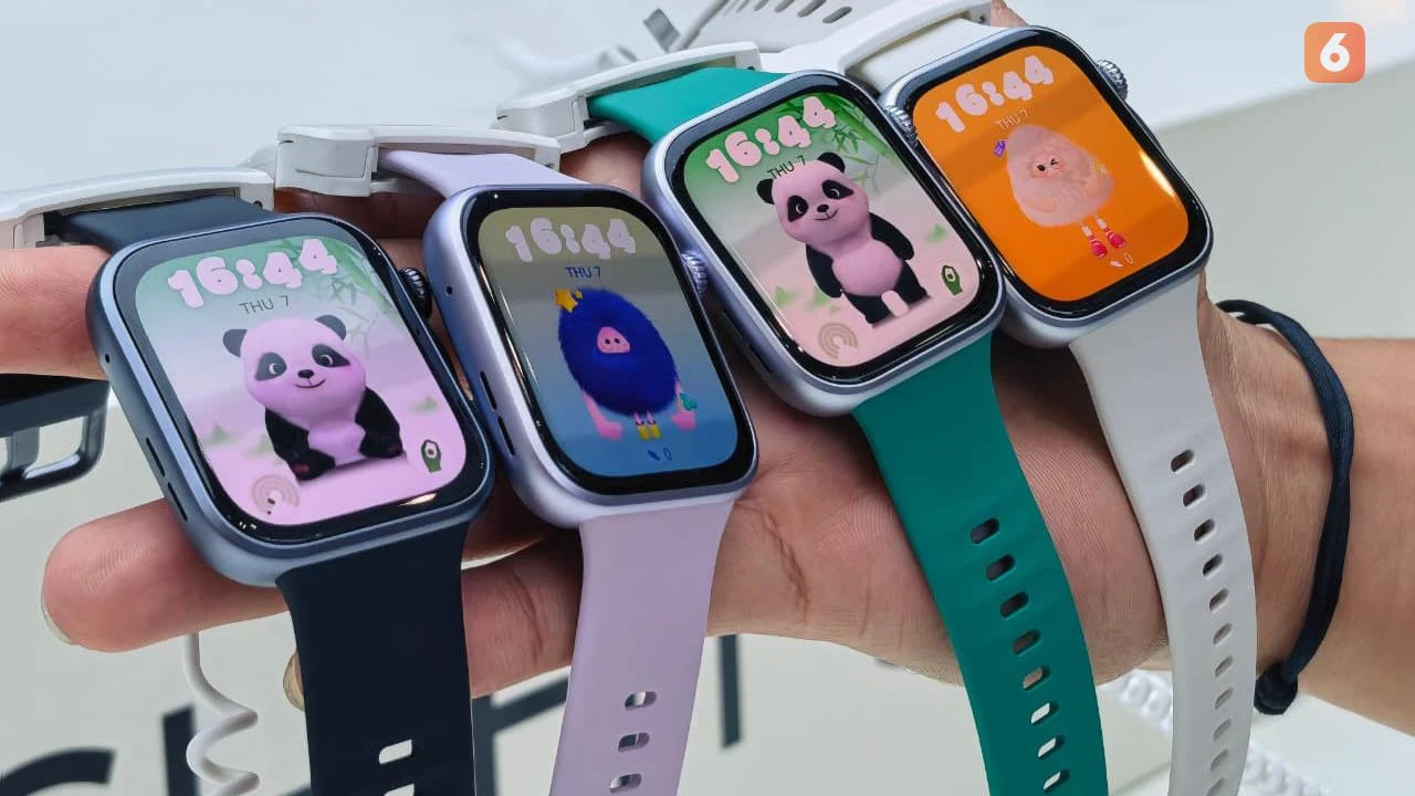 Laporan Liputan6.com dari Bangkok: Huawei Watch Fit 5 Pakai 'Panda' untuk Sindir Pengguna ...