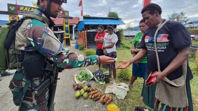 Program ROSITA, Wujud Kepedulian TNI terhadap Perekonomian Lokal Papua