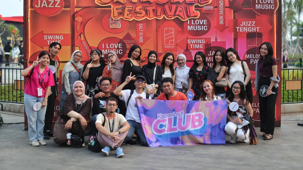 Ngonser Bareng KapanLagi Club di Java Jazz Festival 2026, Ketemu Teman Baru dan Bikin Memo...
