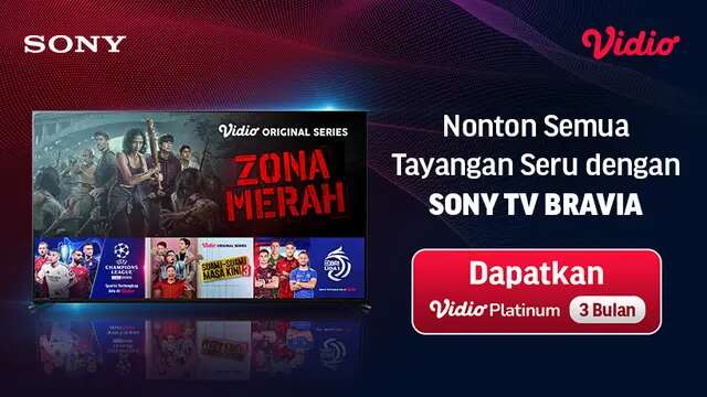 Dapatkan 3 Bulan Vidio Platinum: Nonton Olahraga dan Hiburan Sepuasnya di Sony TV