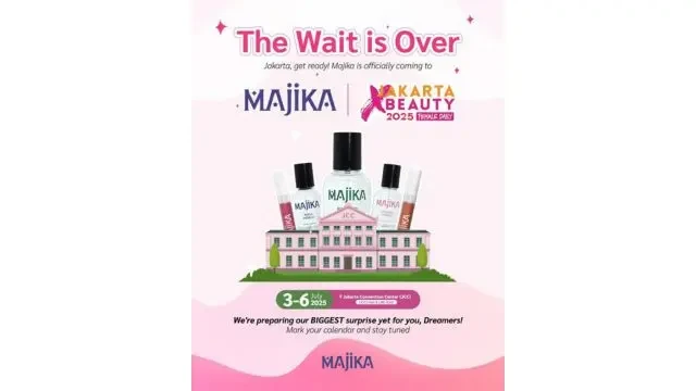 Perdana di Jakarta X Beauty 2025, MAJIKA Bagikan Lip Tint Gratis, Full Promo & Bawa Bi...