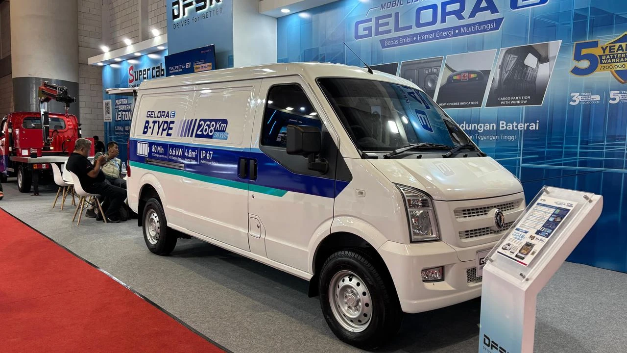 DFSK Gelora E dan Super Cab Mejeng di GIICOMVEC 2026, Tawarkan Mobilitas Niaga Modern