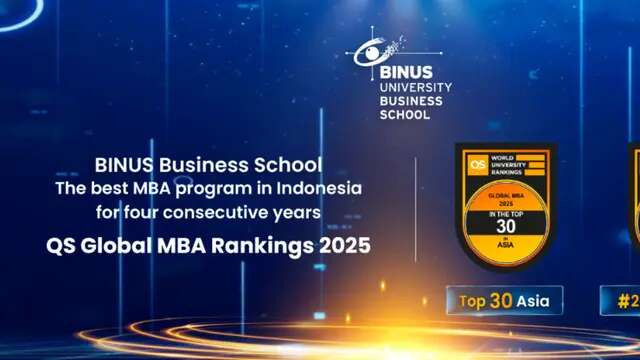 Binus Business School Kembali Raih Peringkat Terbaik Nasional di QS Global MBA Rankings 20...