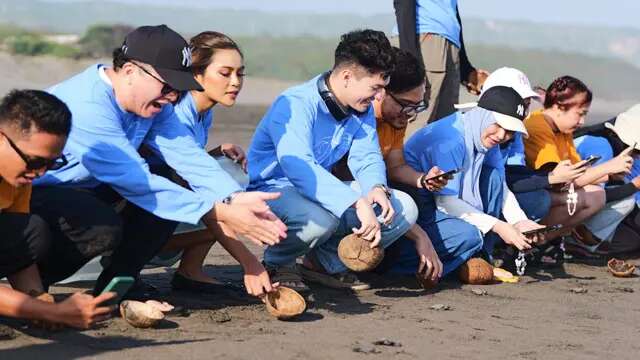 Sea Saviour, Aksi Nyata Jaga Lingkungan dan Kehidupan Penyu di Pantai Pelangi