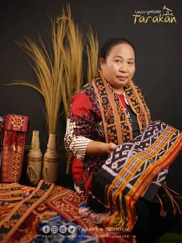 Didukung Pemkot Tarakan, Dua Moong Tenun Lestarikan Keindahan Batik Khas Tarakan