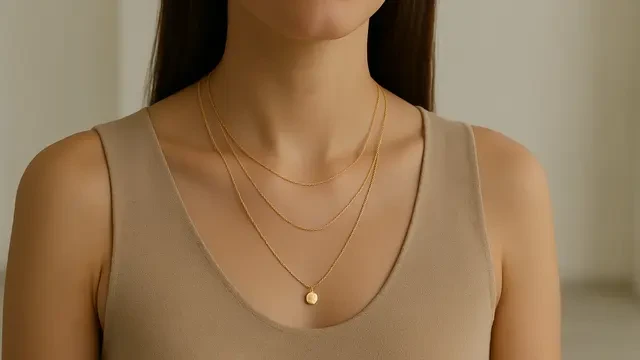 7 Pilihan Kalung Emas Susun Terbaru 2025 yang Kekinian, Bikin Tampilan Elegan dan Glamor