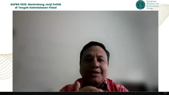 CSIS: Pemerintah Perlu Desain Ulang Program Prioritas dalam RAPBN 2026