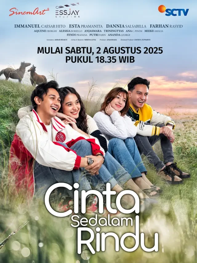 Caesar Hito dan Esta Pramanita Reuni di Sinetron SCTV Terbaru, Cinta Sedalam Rindu