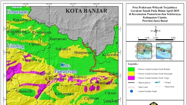 Badan Geologi Ungkap Penyebab Kerusakan 13 Rumah di Dusun Angsana Ciamis