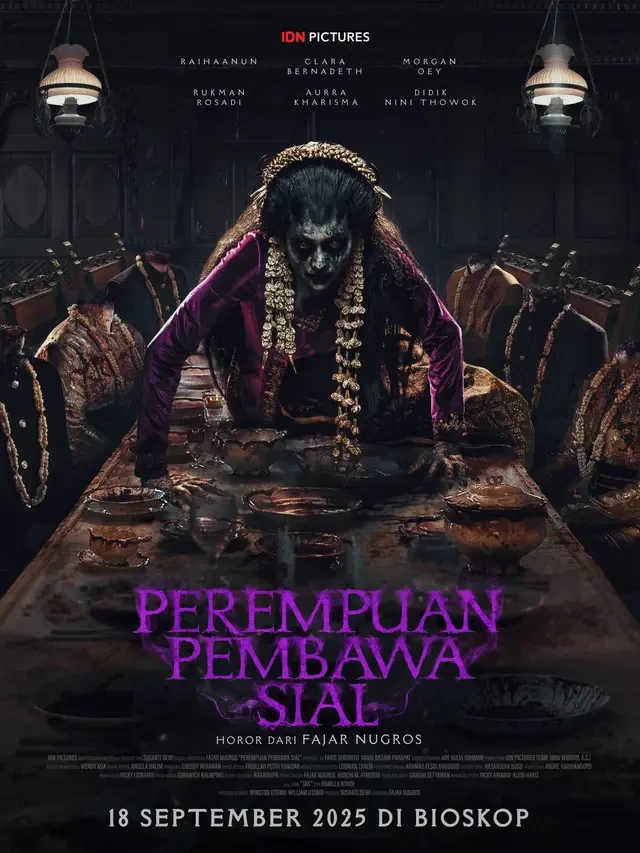 6 Fakta Film Perempuan Pembawa Sial, Usung Mitos Bahu Laweyan dan Bawang Merah Bawang Puti...