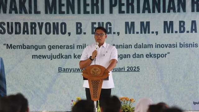 Punya Banyak Petani Muda, Wamentan Sudaryono Apresiasi Akselerasi Program Pertanian Banyuw...