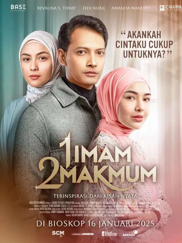 Amanda Manopo dan Fedi Nuril Hadirkan Kisah Haru di Film 1 Imam 2 Makmum, Ceritanya Mengaj...