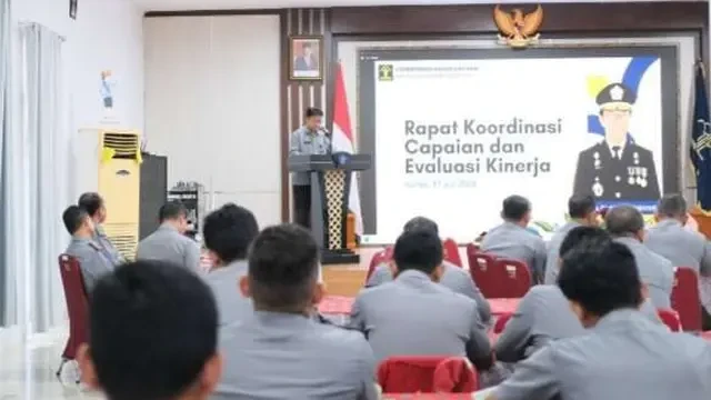 Wujudkan Kinerja yang Transparan dan Akuntabel, Kemenkumham Babel Gelar Evaluasi