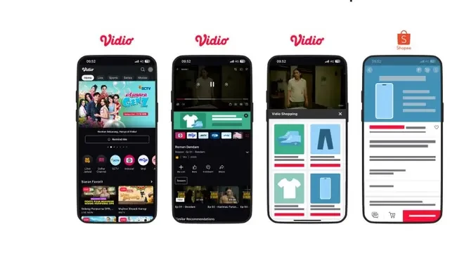 Luncurkan Inisiatif Terbaru Vidio Shopping di Indonesia, Kolaborasi Perdana bersama Shopee