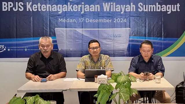 Total Klaim Dibayarkan BPJS Ketenagakerjaan Sumbagut Sepanjang 2024 Sebesar Rp 3,22 Trili...