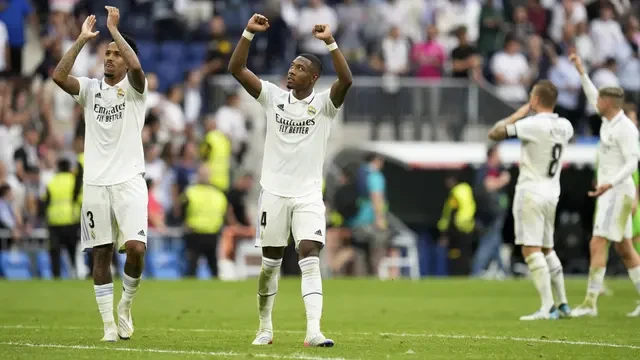 Kembalinya Eder Militao dan David Alaba Buat Real Madrid Optimis Tatap Musim Depan