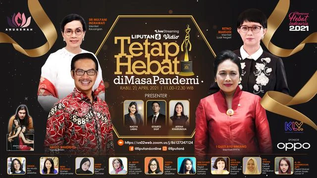 Andien dan Hanin Dhiya Soroti Pentingnya Kesehatan bagi Wanita di Anugerah Perempuan Hebat...