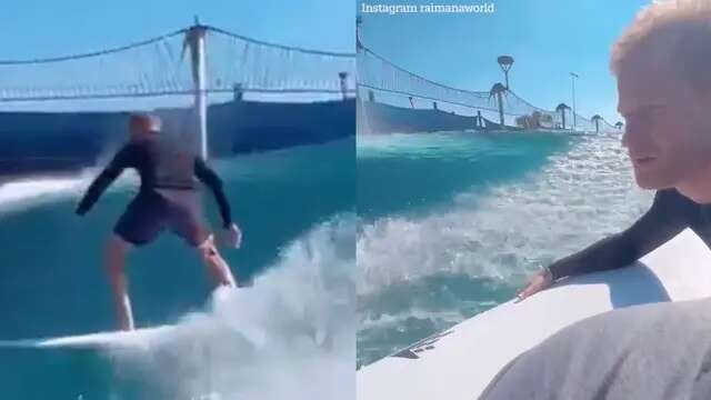 Pangeran Harry Asyik Surfing di California, Dianggap Makin Nyaman Tinggal di Amerika Ketim...