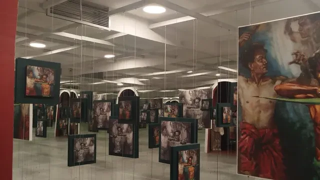 Rekaman Sejarah Kemerdekaan Indonesia dalam Deretan Karya Lukis Henk Ngantung di Peringata...