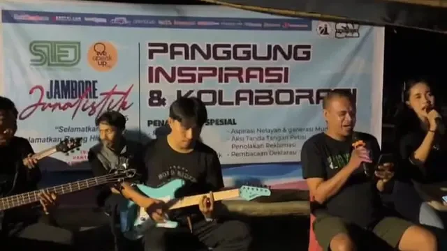 Lewat Seni, Orasi, dan Suara Akar Rumput: Ekspresi Tolak Reklamasi di Manado