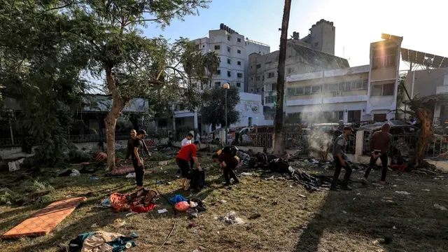 500 Orang Tewas Usai Ledakan di Rumah Sakit Al Ahli Arab Gaza