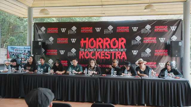 Andy /rif, Candil, Hingga Ophie Danzo Bakal Tampil di Horror Rockestra dengan Halloween Sp...