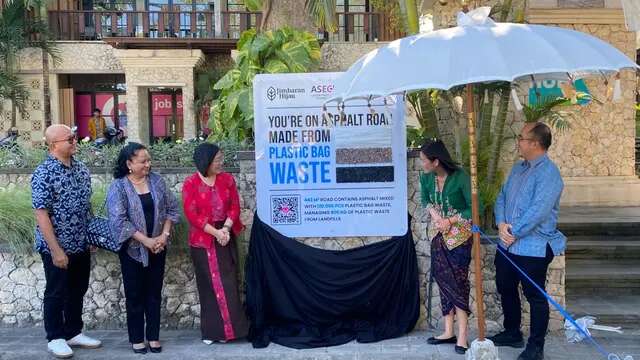 ASECH, Chandra Asri Group, dan Jimbaran Hijau Resmikan Pusat Pembelajaran Aspal Plastik di...