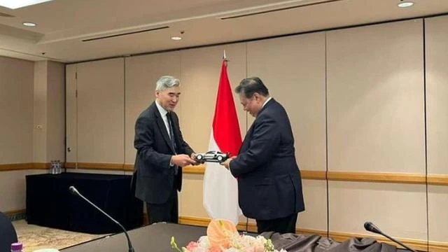 Bertemu Menko Airlangga, Bos Hyundai Tertarik Ikut Proyek Mobil Nasional Indonesia