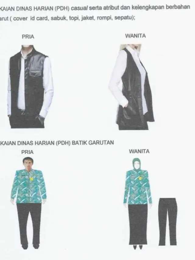 Dilengkapi Atribut Batik dan Aksesoris Kulit Garutan, Seragam ASN Pemda Garut Makin Kece