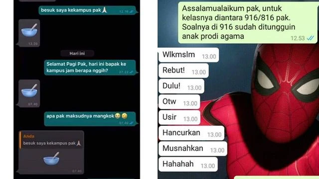 Chat Iseng 6 Dosen Ini Bikin Mahasiswa Bingung, Jadi Mikir Banget