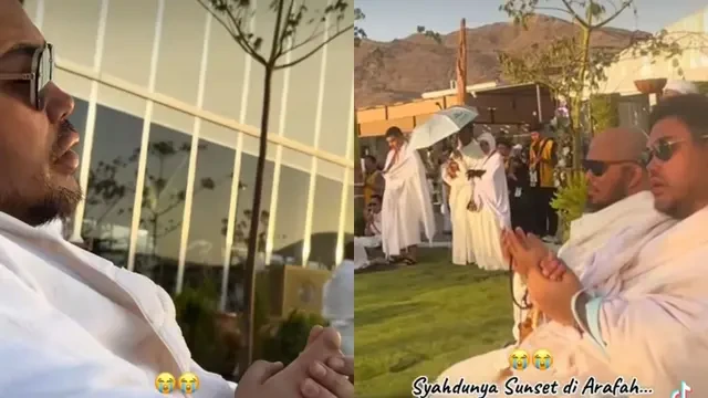 Ivan Gunawan Perlihatkan Momen Haru Saat Wukuf: Syahdunya Sunset di Arafah