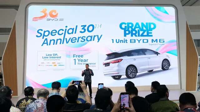 Rayakan Tiga Dekade Perjalanan di Industri Otomotif, BYD Sediakan Program dan Tawaran Spes...