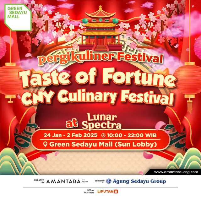 Festival Kuliner Sambut Imlek 2025 dan Cap Go Meh, Bisa Kenyang Sambil Nonton Guzheng