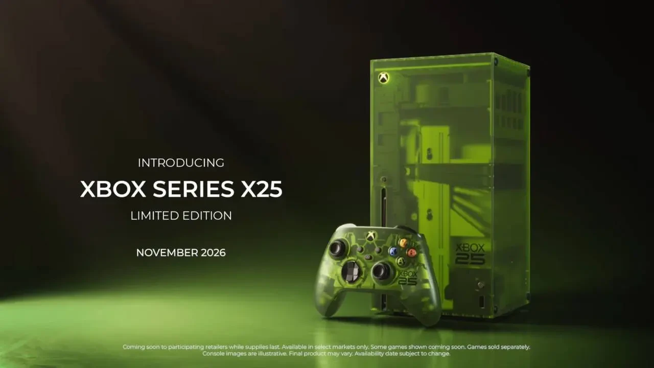 Xbox Series X25 Diumumkan, Microsoft Ajak Gamer Bernostalgia