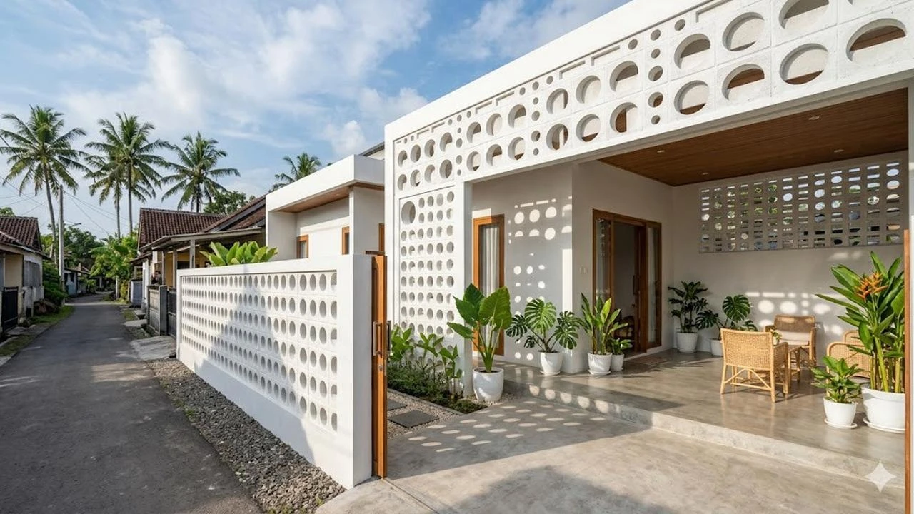 10 Warna Pagar yang Cocok untuk Rumah Desa agar Tampak Lebih Mahal dan Cantik