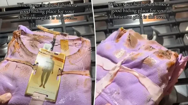 Kocak, Wanita Ini Tak Sengaja Bakar Kado Natal yang Disembunyikan Suami di Dalam Oven