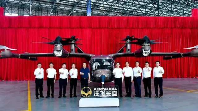 Geely Luncurkan Prototipe Mobil Terbang Pertama eVTOL AE200-100