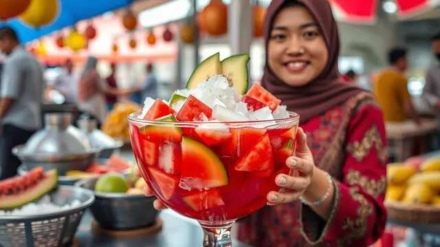 Es Buah Segar Tanpa Santan: Ide Jualan Buka Puasa Ramadan yang Menyehatkan